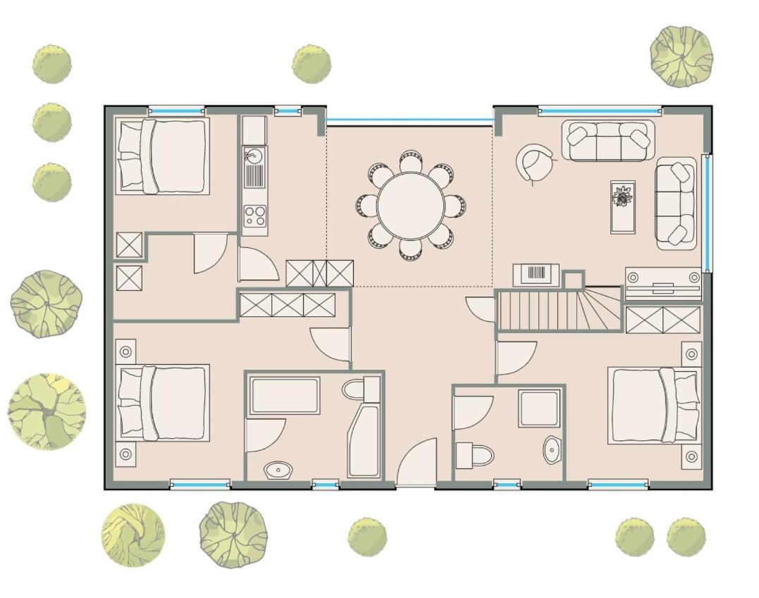 Villa Silbermoewe Trent ภายนอก รูปภาพ